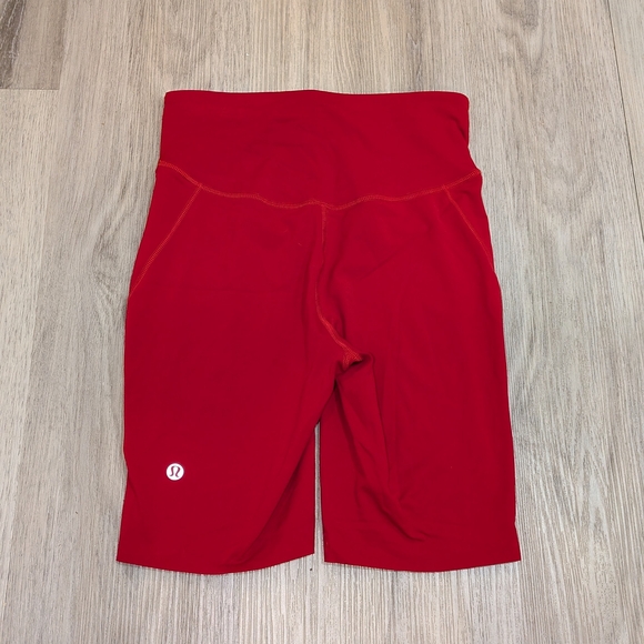 lululemon athletica Pants - Lululemon Red Athletic Shorts - Size 4